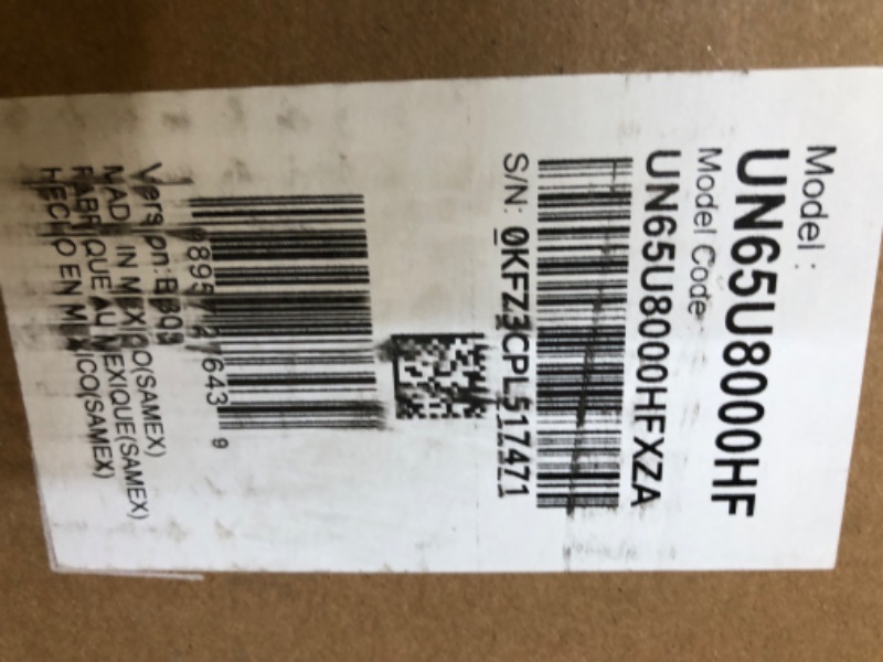 Photo 1 of ***FACTORY SEALED****
Samsung 65-Inch Class U8000H Series Crystal UHD, 4K, Smart TV, 2026 Model