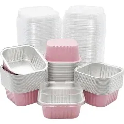 Photo 1 of ** only 4***
ZORRITA Paper Charcuterie Boxes with Clear Lids, 50 Pack, 5 Inch, Pink