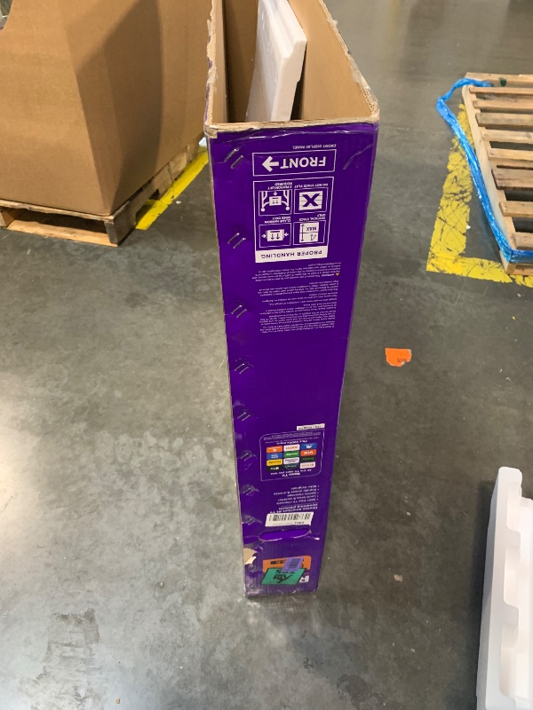 Photo 1 of ** sold as is no refund/return**
Roku Smart TV 2026 – 65-Inch Select Series, 4K QLED TV – Roku TV with Voice Remote – Flat Screen QLED Television with Wi-Fi for Streaming Live Local News, Sports, & Movies – Bluetooth Headphone Mode