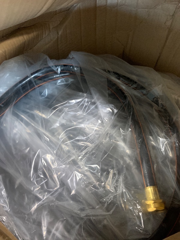 Photo 1 of ***MISSING WALL MOUNT*** Giraffe Tools AW505/8 Retractable Garden Hose Reel 5/8" x 115+5 ft, Heavy Duty Wall Mounted Water Hose Reel Automatic Rewind, 180 Deg Swivel Bracket, Slow Retraction, 115ft, Dark Grey