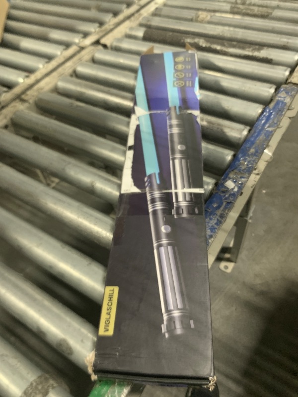 Photo 1 of [BROKEN] [ MISSING PIECES] Dueling Light Saber FX Lightsaber 2 Pack Rechargeable 24 Colors 6 Modes Sounds 2-in-1 Detachable Light Saber Toy for Kids and Adults Cosplay Swords Dress Up Parties Christmas Halloween Present