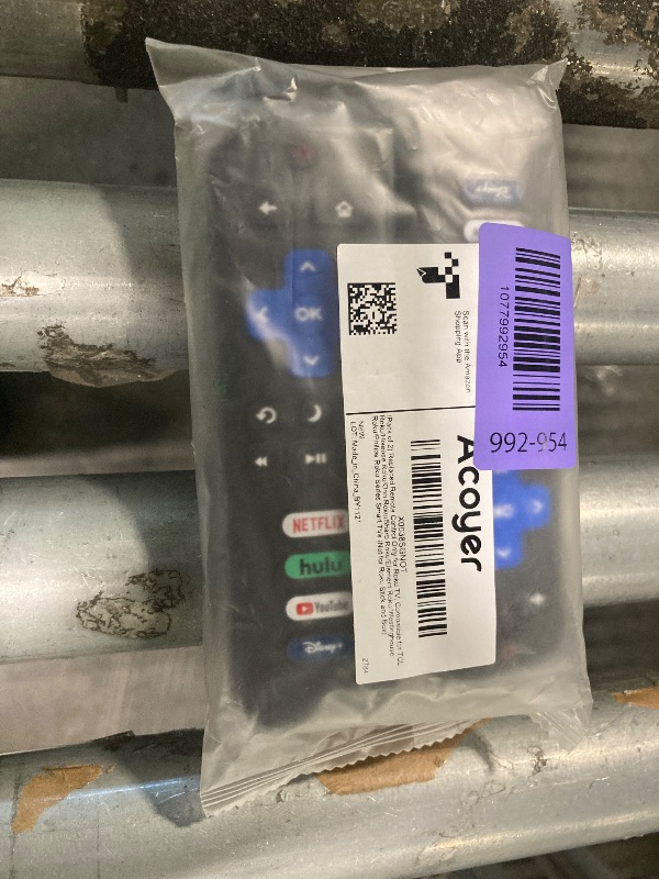 Photo 1 of (Pack of 2) Replacement Remote Control Only for Roku TV, Compatible for TCL Roku/Hisense Roku/Onn Roku/Sharp Roku/Element Roku/Westinghouse Roku/Philips Roku Smart TVs (Not for Roku Stick and Box)