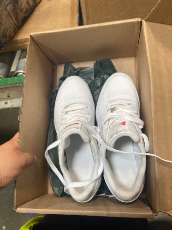Photo 1 of *** BOTH ARE THE LEFT FOOT** FINAL SALE****
Reebok Club C 85 Tennis Shoes for Women - White Womens Sneakers, White/Light Grey/Gum, 8