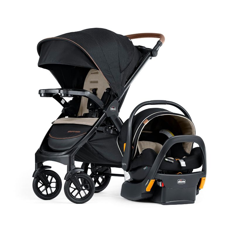 Photo 1 of *****SIMILAR ITEM *****icco Bravo 3-in-1 Trio Travel System, Bravo Quick-Fold Stroller with KeyFit 30 Infant Car Seat and Base, Camden/Black