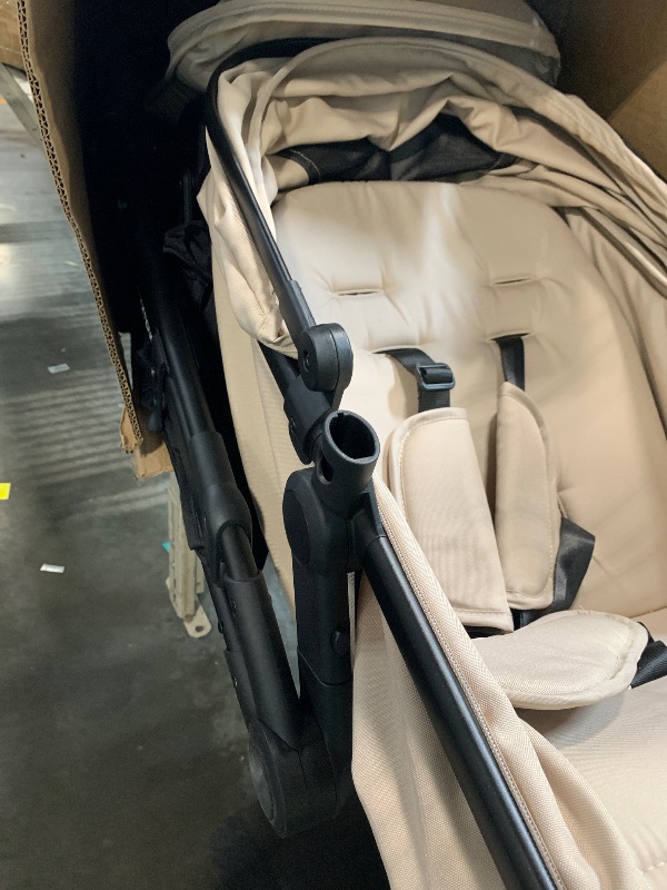 Photo 1 of ******SIMILAR ITEM****Mompush Velo Lightweight Travel Stroller, Compact & Airplane-Friendly Design with One-Hand Fold, Lie-Flat Recline from Newborn to Toddler, Includes Leather Bumper Bar, Raincover & Cup Holder