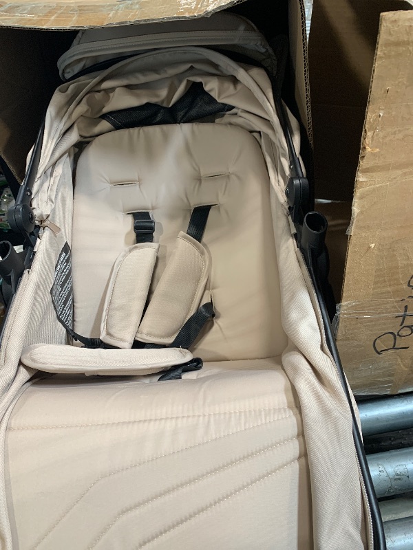 Photo 1 of ******SIMILAR ITEM****Mompush Velo Lightweight Travel Stroller, Compact & Airplane-Friendly Design with One-Hand Fold, Lie-Flat Recline from Newborn to Toddler, Includes Leather Bumper Bar, Raincover & Cup Holder