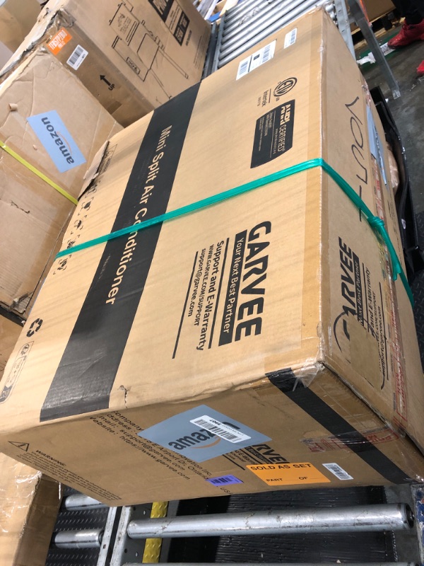 Photo 1 of ***PARTIAL SET, MISSING PARTS****
Garvee 12000 BTU Mini Split Air Conditioner,22 SEER2 Ductless Inverter AC w/ 115V, Cool Up to 750 Sq. Ft with Heat Pump System, Compatible with Alexa, White