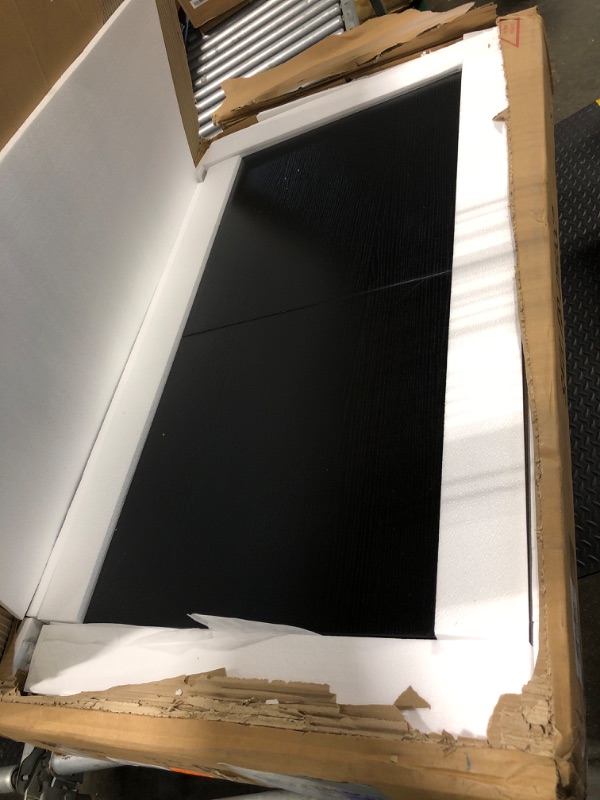 Photo 1 of ****FACTORY SEALED****
Black Glass Coffee Table, Square Coffee Tables with Storage Shelf, Simple Tea Cocktail Modern Center Tables for Small Space, Living Room, Easy Assembly, 26 * 26in?Black?