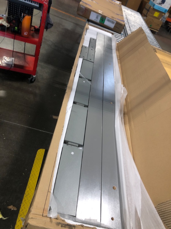 Photo 1 of ***PARTIAL SET, MISSING PCS****
Merax Modern Farmhouse Solid Wood Murphy Cabinet Bed, No Box Spring Needed/Easy Assemble/Queen,Gray