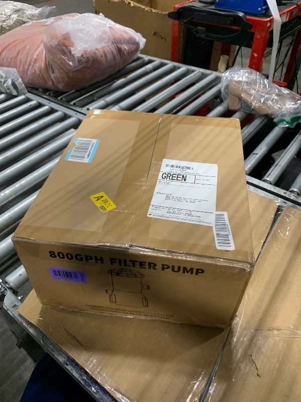 Photo 1 of ***SIMILAR IMAGEN*** Standard Series Above Ground Pool Filter Pump - 800 GPH Flow Rate | Rapid Circulation & Micro-Debris Filtration, Pool Cartridge Filter Pump System - Keep Water Crystal Clean & Clear-Deep Blue