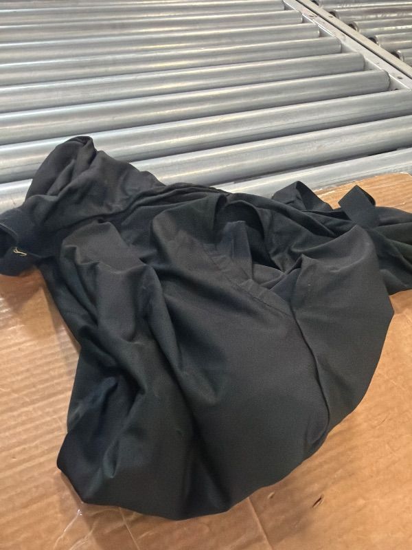 Photo 1 of ***DAMAGED*** JewelryWe Elastic Luggage Cover Protector: Scratch-Resistant Suitcase Protector for 26-28 Inch Case Travel Bags (Black, L)