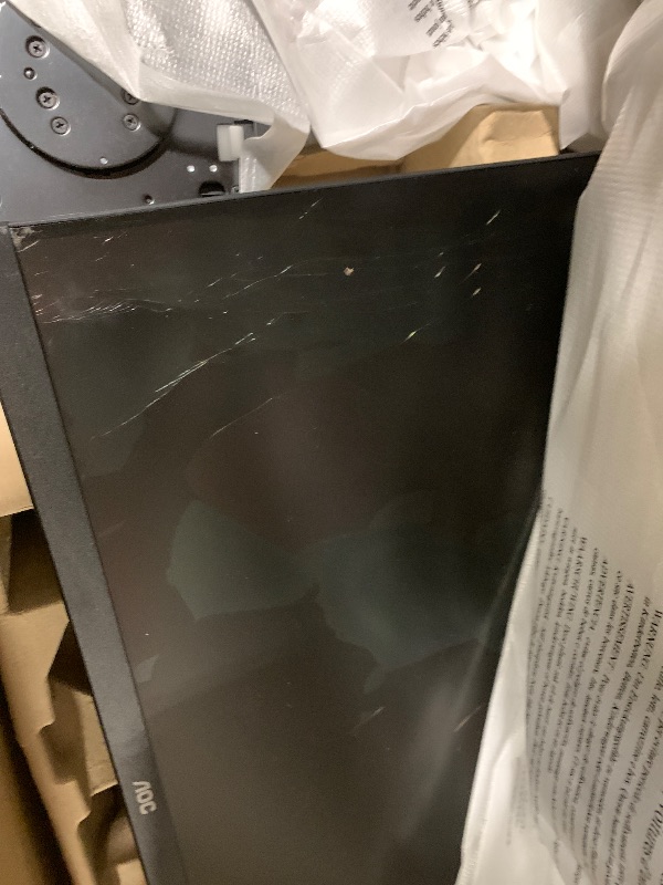 Photo 1 of ***BROKEN, SOLD FOR PARTS*** AOC 27 Inch Curved Gaming Monitor FHD 180Hz VA 0.5ms, C27G4H