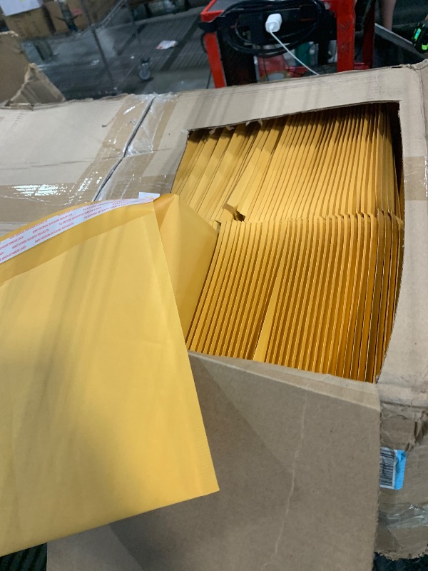 Photo 1 of **SIMILAR PRODUCT**Amazon Basics Kraft Bubble Mailers, 4" x 8", 50-Pack