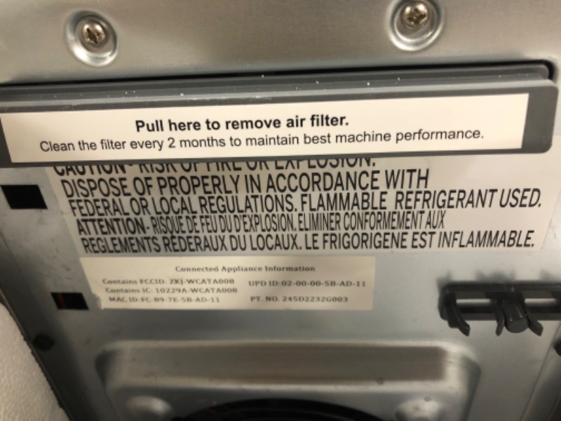 Photo 1 of [SOLD FOR PARTS] GE Profile Opal 2.0 Ultra Nugget Ice Maker with .75 Gallon Side Tank and Scale Inhibiting Filter, Scoop Included, 38 lbs in 24 Hours, Pellet Ice Machine with WiFi & Smart Connected, Stainless Steel