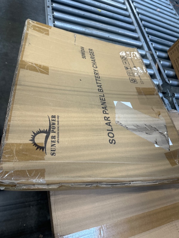 Photo 1 of *** USED**** SUNER POWER 24V 50W Solar Panel, Built-in Ultra Smart MPPT Charge Controller, Waterproof 50 Watt Solar Panel Trickle Charger for 24Volt AGM, Lead-Acid, Lifepo4 Battery