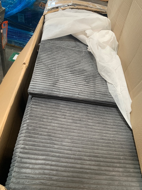 Photo 1 of **2 BOXES** Ball & Cast 86" Convertible Sleeper Sofa, Dark Gray