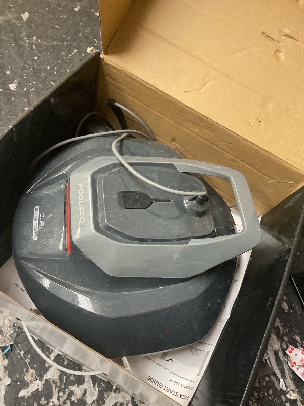 Photo 1 of Pooleco Robotic Pool Cleaner, Pool Vacuum for Above & In-Ground Pool, Dual-Motor Suction, 90Mins Runtime Automatic Self-Parking, 2.5h Fast Charging, Up to 850 Sq.ft, Pooleco S110