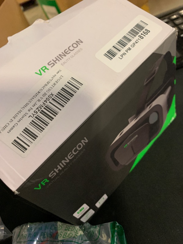 Photo 1 of 3D VR Glasses VR Virtual Reality Headset Support 360°Panorama Large Screen Anti Bluelight Adjustable Pupil Distance Preven-t Fatigue Goggles for Movies Games,for 4.5-7inch Phones