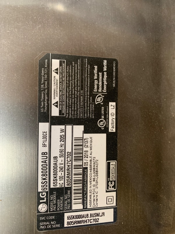 Photo 1 of LG 85-Inch Class QNED AI QNED75B Series Mini LED 4K Smart TV w/HDR10, AI Super Upscaling 4K, Filmmaker Mode, Wow Orchestra, Compatible with Alexa (85QNED75BUA, 2026)