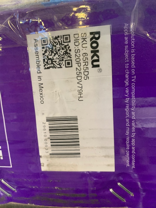 Photo 1 of Roku 65-Inch Smart TV 2026 - Select Series, 4K QLED TV TV