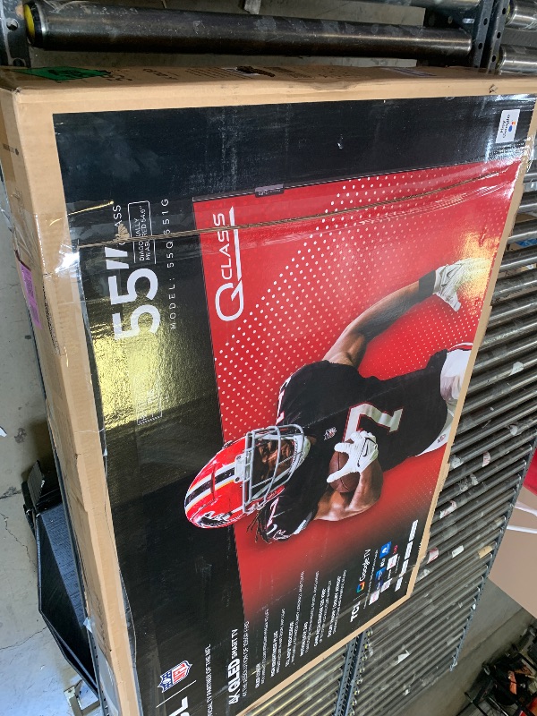 Photo 1 of TCL 55-Inch Q65 QLED 4K UHD Smart TV with Google TV (55Q651G, 2024 Model) Dolby Vision, Dolby Atmos, HDR Pro+, Game Accelerator Enhanced Gaming, Voice Remote, Works with Alexa, Streaming Television