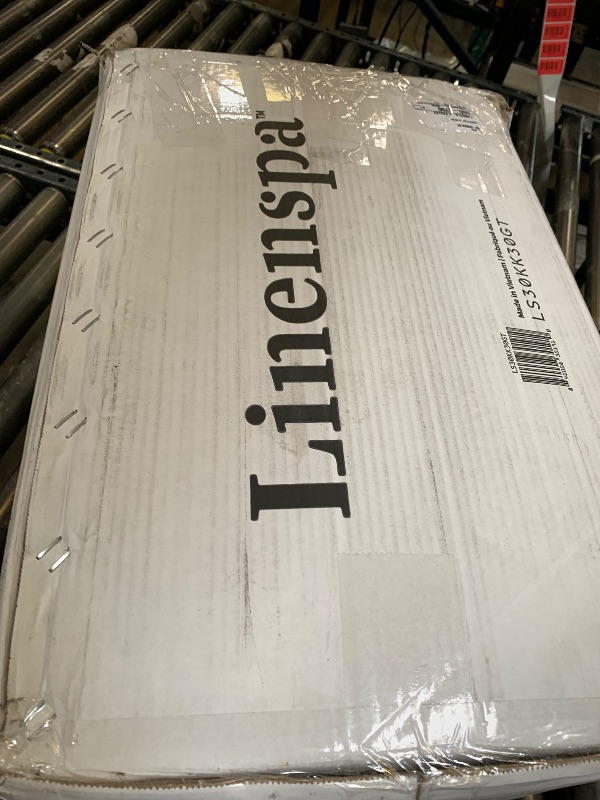 Photo 1 of Linenspa Memory Foam Mattress Topper, King Size - 3 Inch Gel Infused Memory Foam - Plush Feel - Cooling and Pressure Relieving - CertiPUR Certified
