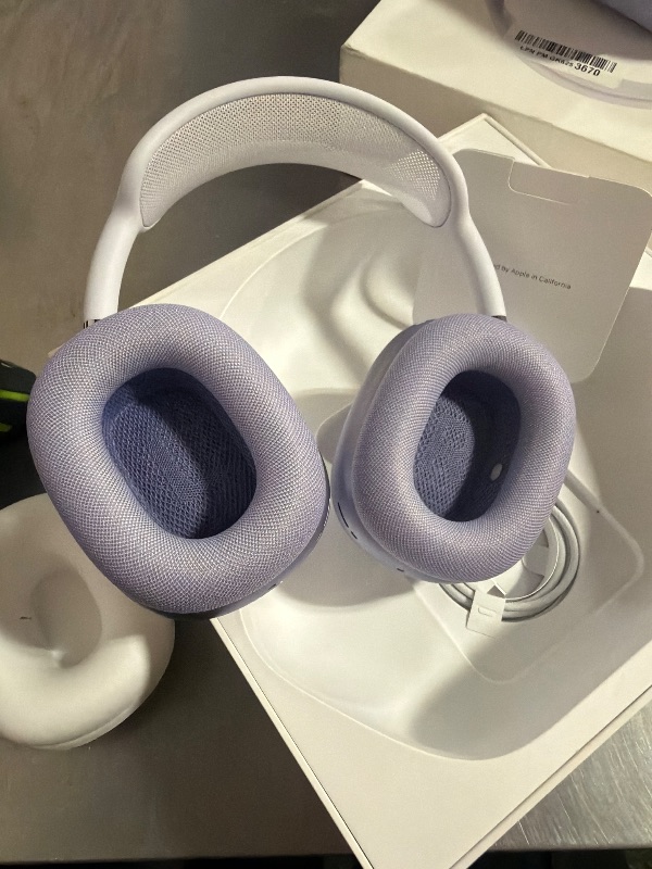 Photo 1 of Apple AirPods Max 2 Wireless Over-Ear Headphones, Active Noise Cancellation, Adaptive Audio, Personalized Spatial Audio, Live Translation, Bluetooth Headphones for iPhone – Purple