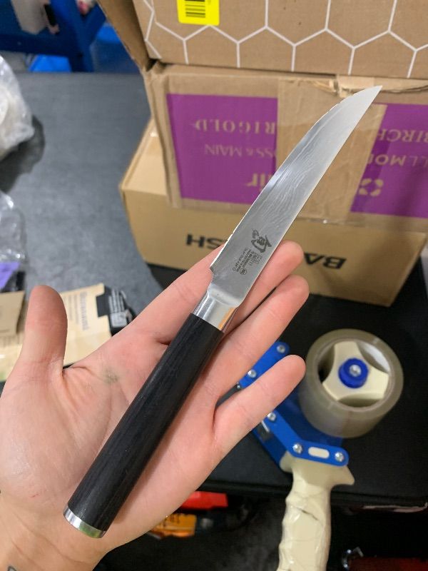 Photo 3 of Shun Shiranami 4" Paring Knife