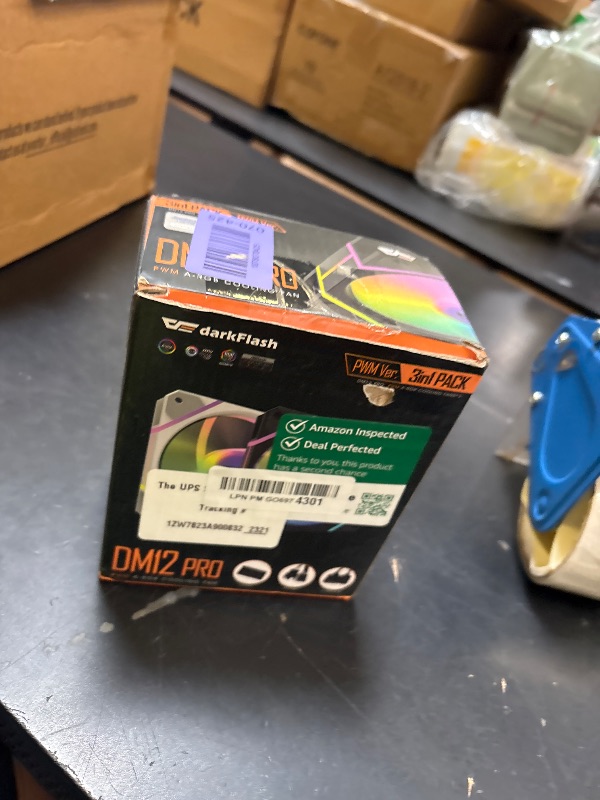 Photo 1 of darkFlash 3-Pack 120mm ARGB PWM Case Fans