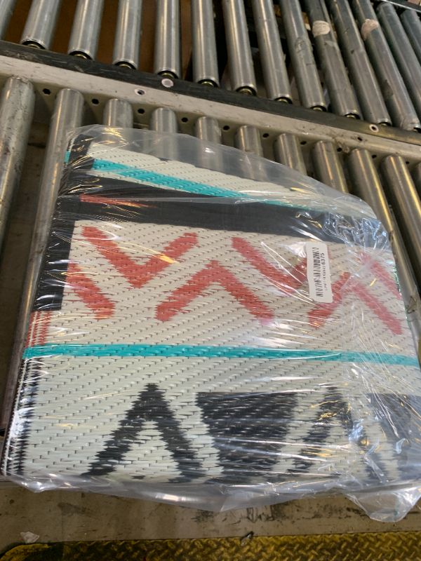 Photo 1 of Kalafun Waterproof Reversible Patio Rug 5'x8'