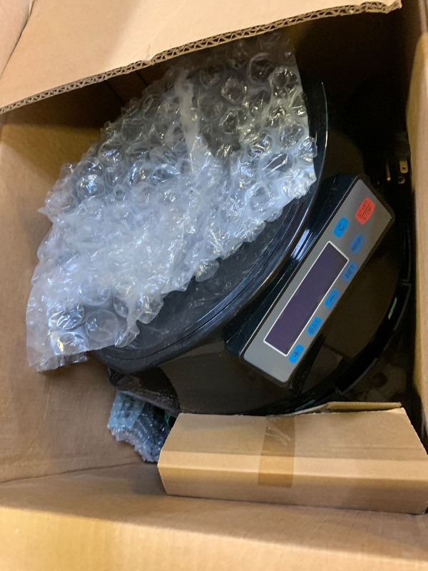 Photo 1 of VEVOR USD Coin Counter with LCD Display, Precise Coin Counting and Sorter Machine - Sorts up to 300 Coins/min into Coin Wrappers, Compact Digital Change Counter Included 5 Coin Bins & 5 Tubes