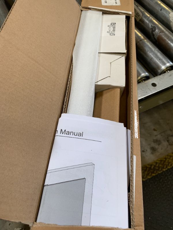 Photo 1 of SongYung 34” Concealed Barn Door Hardware Kit with Soft Close Mechanism,Invisible Wall Mount Aluminum Track, Hidden Barn Door Hardware Kit for Door Opening Width 26" to 30"(Door not Included)