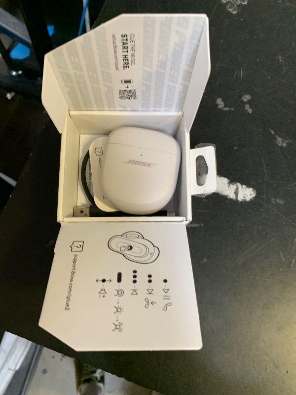 Photo 1 of Bose QuietComfort Ultra Earbuds (2nd Gen) - Wireless Noise Cancelling Earbuds with Mic, Immersive Audio, USB-C Charging, Up to 6 Hours Battery, IPX4 Rating, White Smoke
