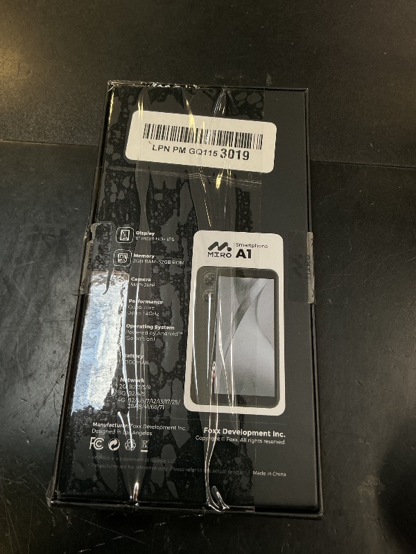 Photo 1 of MIRO 4G Cell Phone - New Android 14 Go Edition Smartphone, 6" Display, 2GB+32GB (256GB Expandable), 3000mAh Battery, 5MP+2MP Camera, Dual SIM, 3.5mm Headphone Jack(Blue)