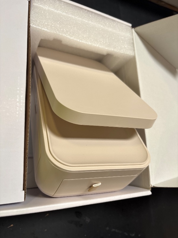 Photo 1 of HPRT CP4100 4x6 Photo Printer with 108 Sheets & 2 Ribbons, Full-Color Thermal Dye Sublimation Wi-Fi Printing, Portable Instant Picture Printer for iPhone/Android, AR Video, Fun App, Home Use, Beige