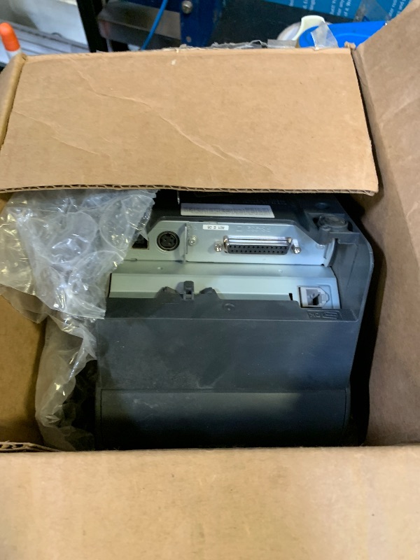 Photo 1 of Epson TM-T88VI Thermal Receipt Printer Black S01 Ethernet USB PS C31CE94061