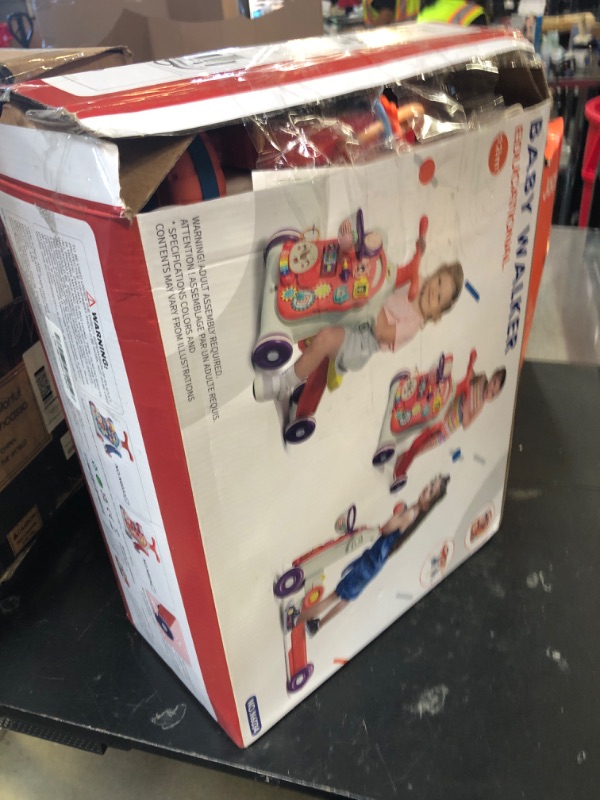 Photo 1 of HYES 5-in-1 Baby Push Walker and Activity Center