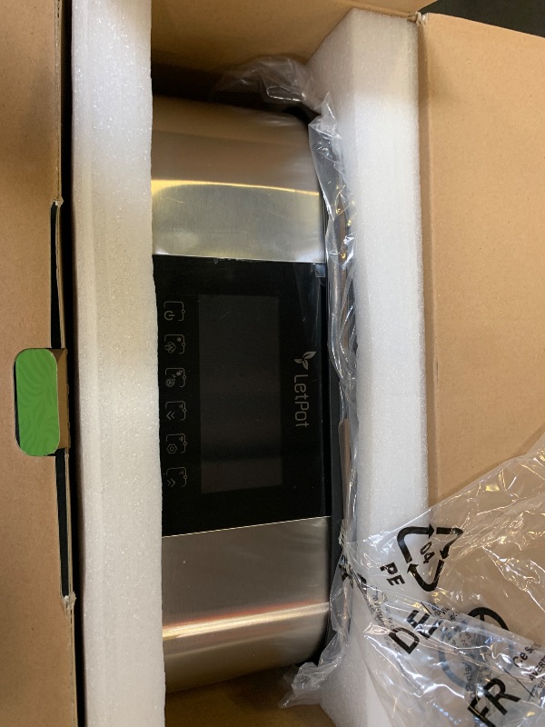 Photo 1 of LETPOT LPH-Max 21-Pod Hydroponic Growing System Kits, Smart Indoor Garden with APP & WiFi Control, Auto Watering & Nutrient Supply, 36W Full Spectrum LED Grow Light, 7.5L Tank, Up to 30" Height