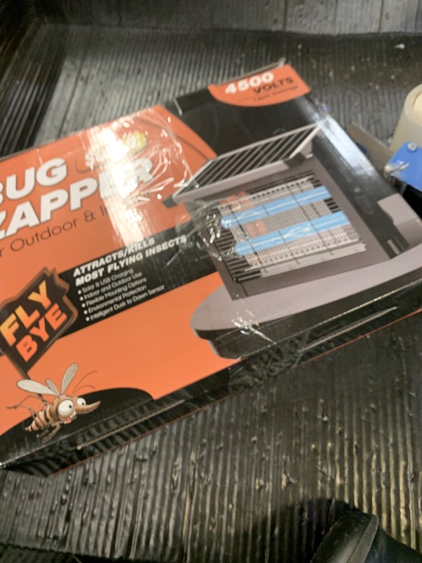 Photo 1 of OnBeam Solar Bug Zapper Outdoor, 4500V Mosquito Zapper Fly Trap for Patio