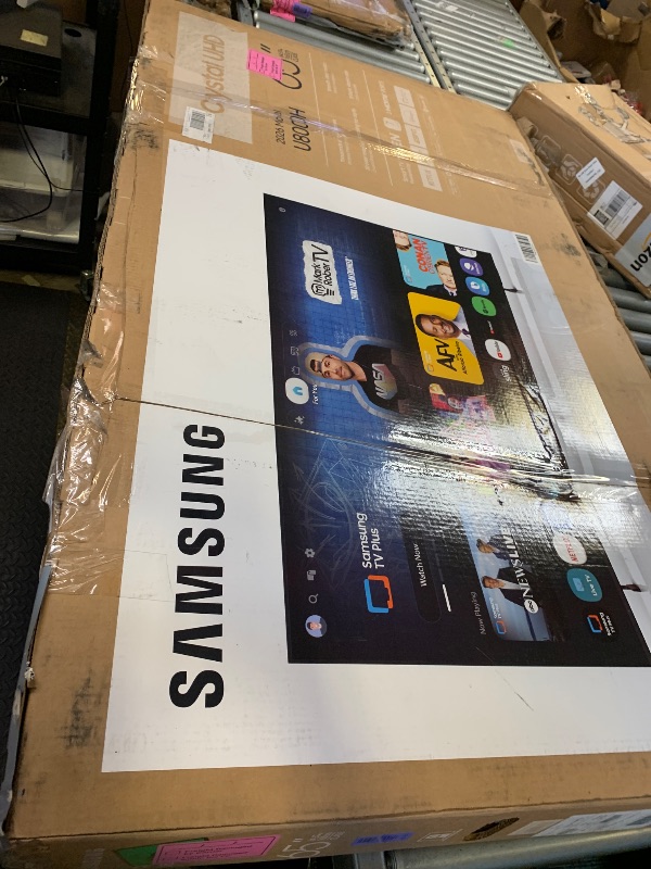 Photo 1 of FOR PARTS, DOES NOT WORK ********* Samsung 65-Inch Class U8000H Series Crystal UHD, 4K, Smart TV, 2026 Model