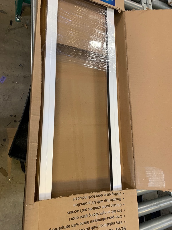 Photo 1 of PetSafe Sliding Glass Pet Door - Medium, White