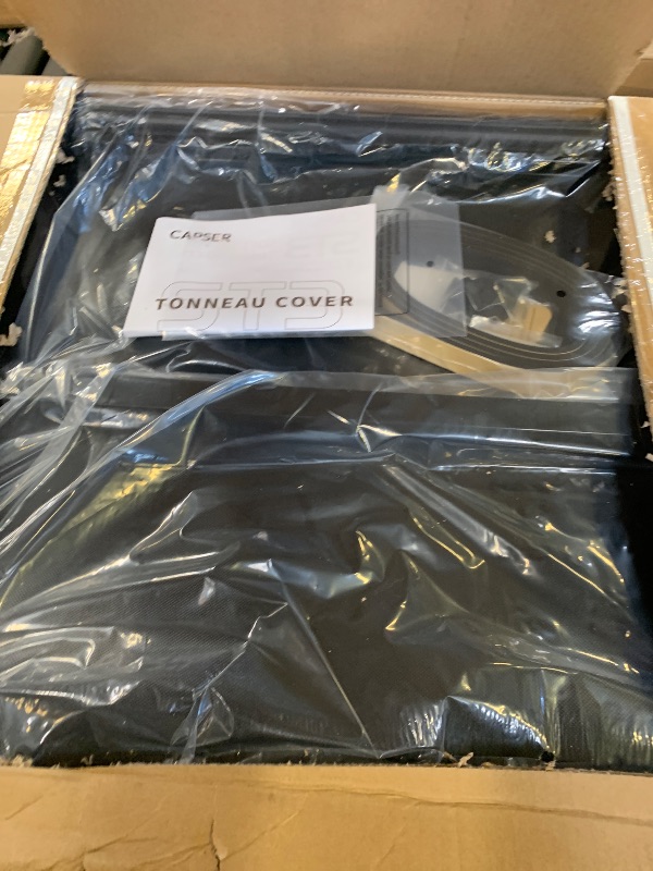 Photo 1 of CAPSER Soft Tri-Fold Tonneau Cover for Silverado/Sierra 1500 (2019-2026)