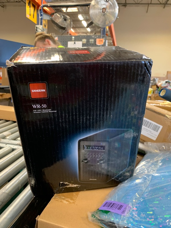 Photo 1 of Sangean WR-50 AM/FM/Bluetooth Table Top Radio