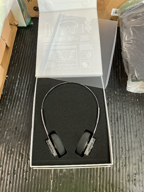 Photo 1 of km5 Hp1 Wireless On-Ear Headphones - Clear
