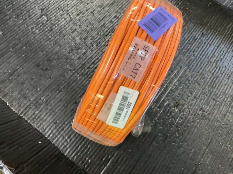 Photo 1 of Soibke Cat 7 Outdoor Ethernet Cable - 400ft, SFTP, Orange