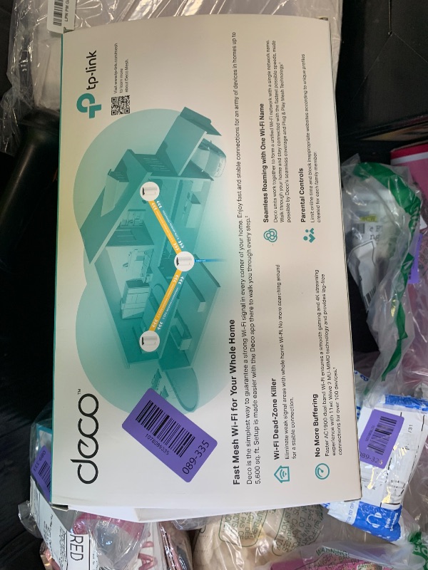 Photo 1 of TP-Link Deco S4 Mesh AC1900 WiFi System (3-Pack)