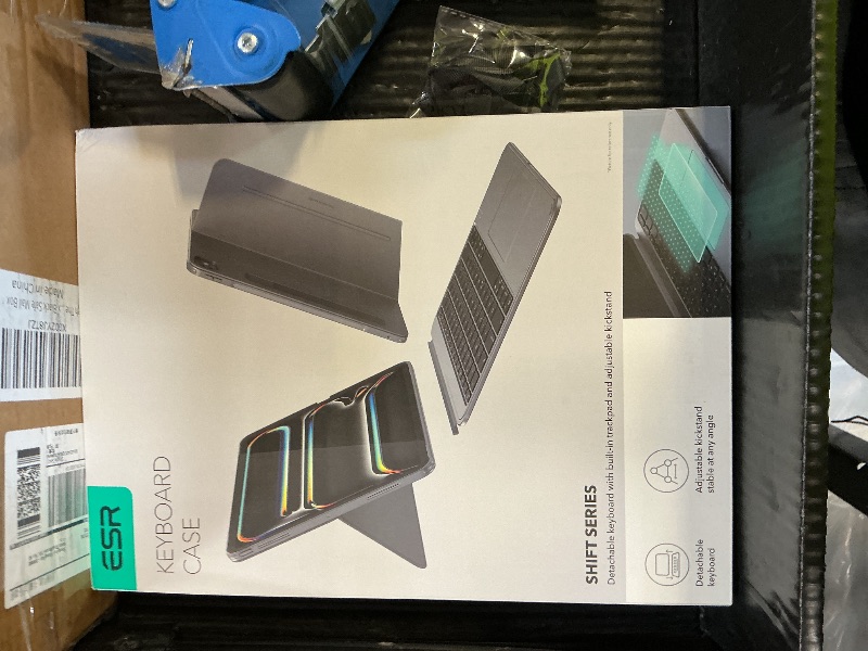 Photo 1 of ESR iPad Pro 13" Keyboard Case with Detachable Keyboard