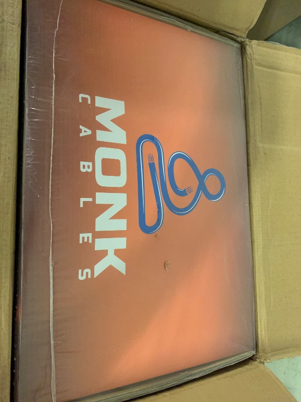 Photo 1 of MONK CABLES | CAT 6 Ethernet Cable 1000ft | 100% Pure Bare Solid Copper Cat 6 Cable | 23AWG UTP CMP Rated Plenum | 550MHz, 10Gbps & PoE++ LAN | DSX-8000 Tested | Cat6 Bulk Ethernet Cable | Blue