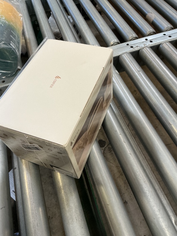 Photo 1 of Edifier Retro Wood Bluetooth Speaker, Wireless Portable Speakers with 40W Hi-Res Audio, Stereo Pairing ConneX App, USB and TF Card Black