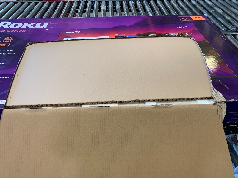 Photo 1 of Roku 55-Inch Plus Series Smart TV - 4K QLED Mini-LED TV - RokuTV